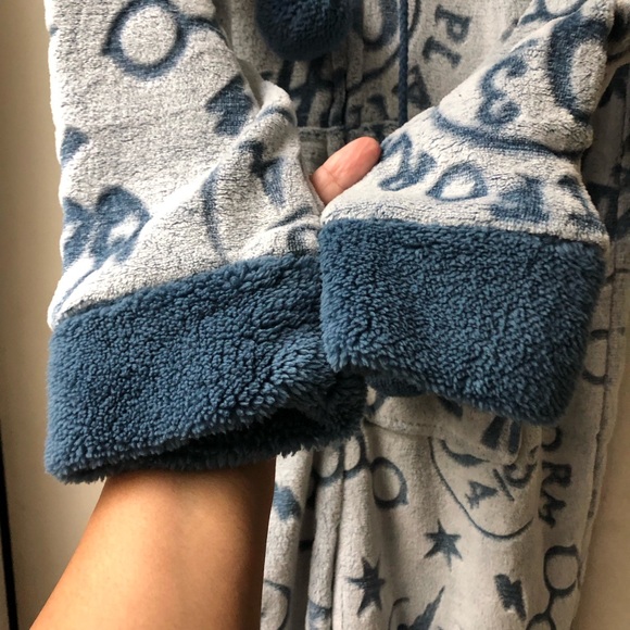 Harry Potter Onesie Pajamas Zip Up Hoodie - Picture 8 of 10